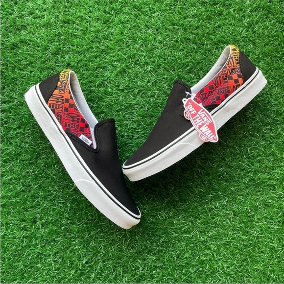 Vans Classic Slip On Logo Flame - Picture 5 of 5